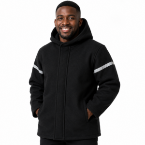 Woollen Jacket With Hood